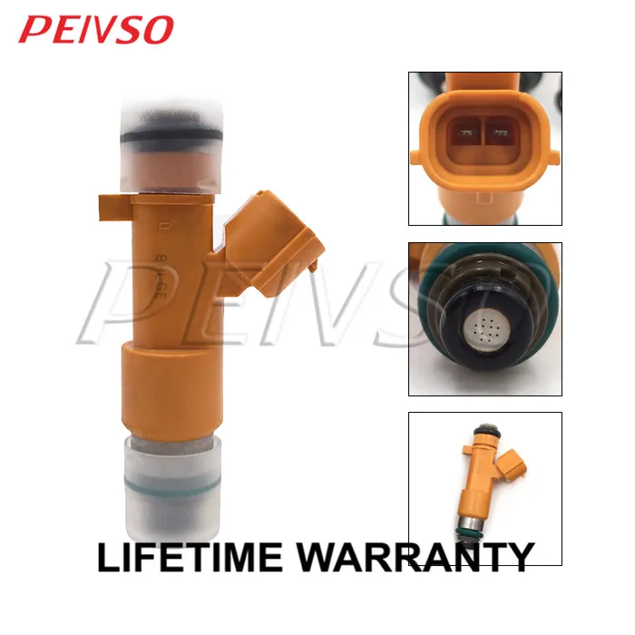 PEIVSO 6pcs 16600-EY00A FJ1016 Fuel Injector For INFINITI&NISSAN EX70 / FX70 / G37 / M37 / Q40 / Q50 / Q60 / Q70 / QX50 3.7L V6