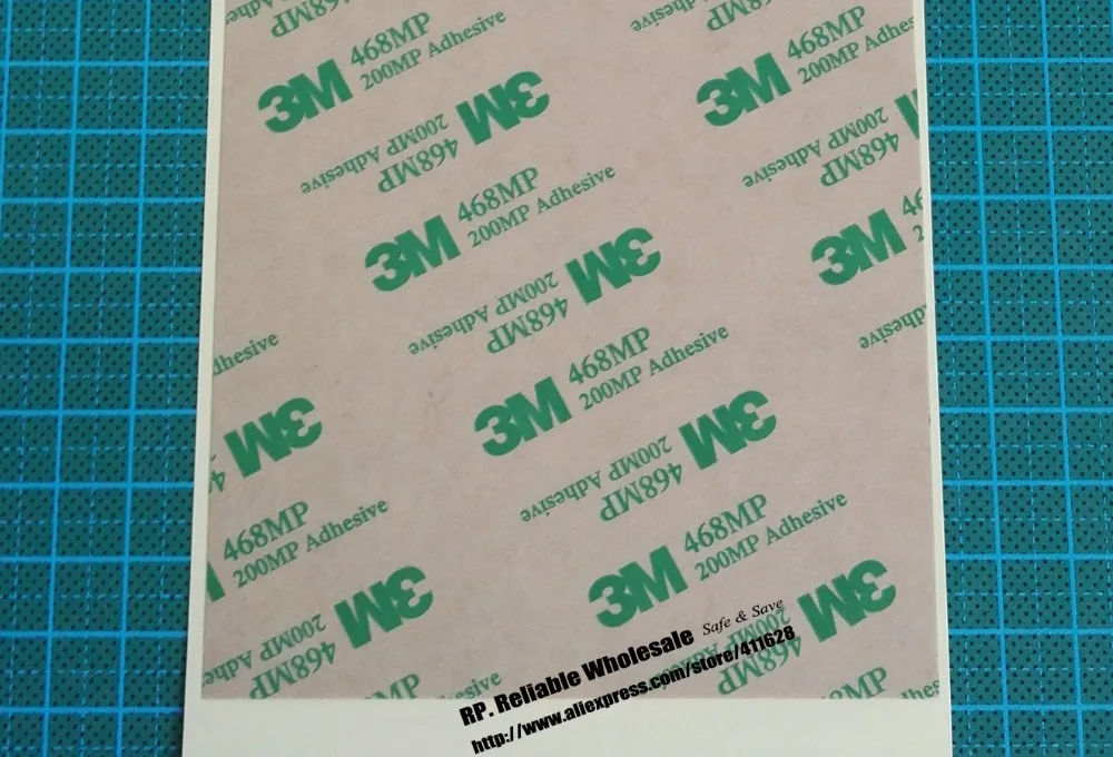 10cm*10cm 3M 468MP 200MP Double Sided Adhesive Sticker for Nameplate, Automotive Industry, Thermal pads