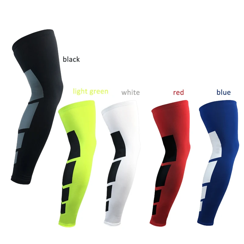 Windproof Sports Cycling Running Leg Warmers Women Men Bike Bicycle UV Protection Compression Socks