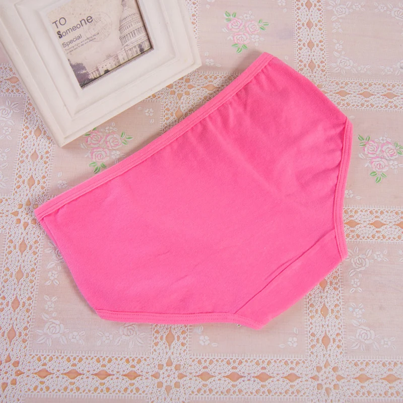 7Pcs Baumwolle Höschen für Frauen Unterwäsche Plus Größe Kurze Mädchen Sexy Dessous Einfarbig Höschen Weibliche Nahtlose Unterhose Damen – Detail 20