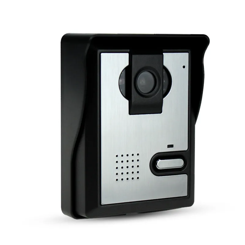 Free Shipping Video Door Phone Intercom System Video Door Bell Outdoor Camera With CMOS IR Night Vision For home/apartment