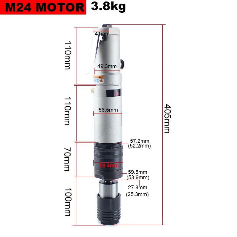 High Quality M5-M24 Pneumatic Tapping Machine Motor Pneumatic Tapping Tool Air Tapper Motor