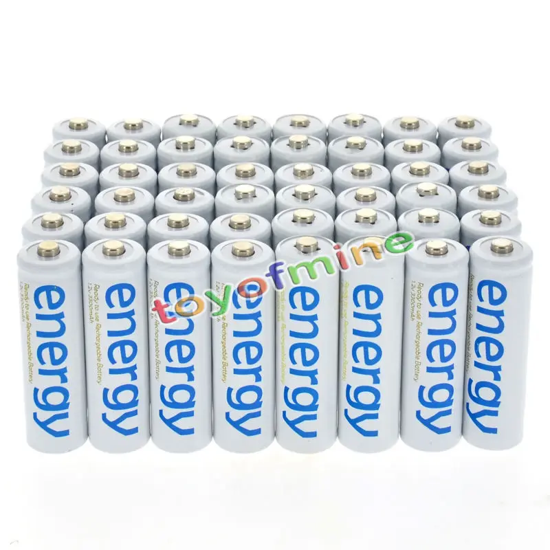 4/8/16/24/32/48/100 Viên 3300MAh 1.2V Ni-Mh AA pin Sạc Trắng 2A Năng Lượng Cho MP3 Tế Bào RC Cho Đèn Led Đèn Pin Đèn Pin Đồ Chơi