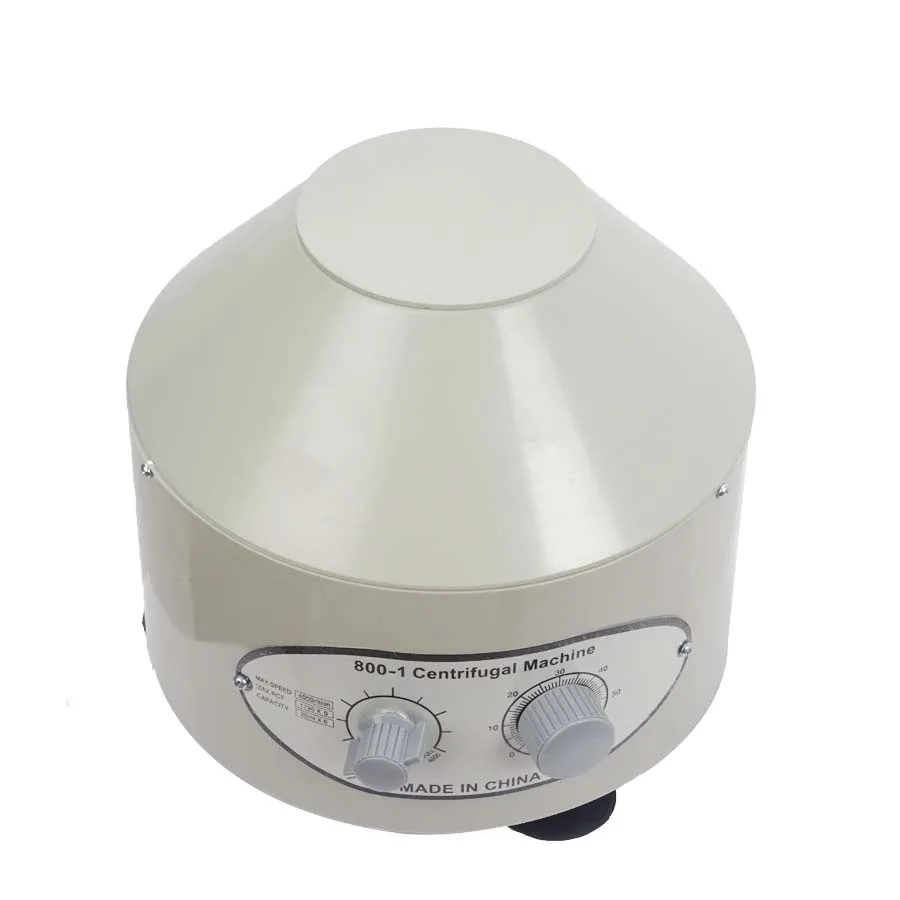 6x20ml Laboratory Centrifuge 110V/220V 4000rpm Desktop Electric Medical Lab Centrifuge Model 800-1