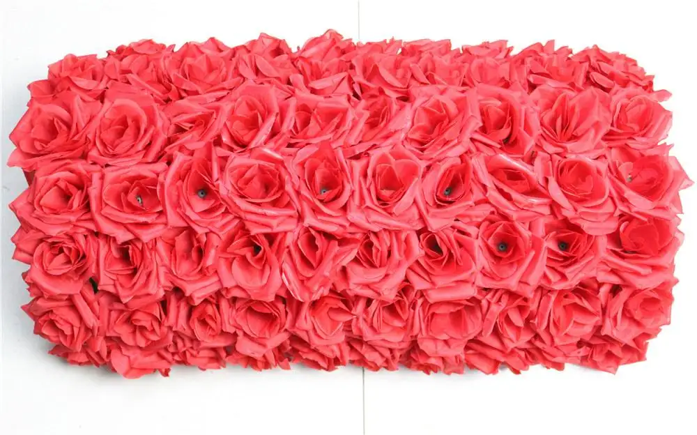 SPR red-Big size plastic shelf rose petals Wedding road lead flowers Bouquets Wedding road cited flowers and arch decoration