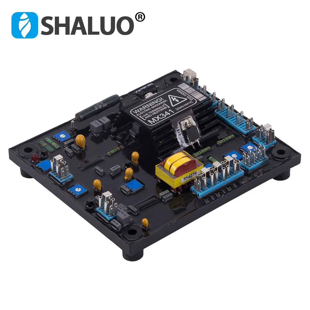 Generator Automatic voltage regulator MX341 AVR Permanent magnet Diesel brushless alternator Power regulator stabilizer view 4