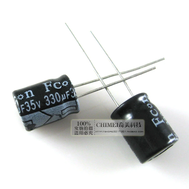 Electrolytic capacitor 35V 330UF capacitor