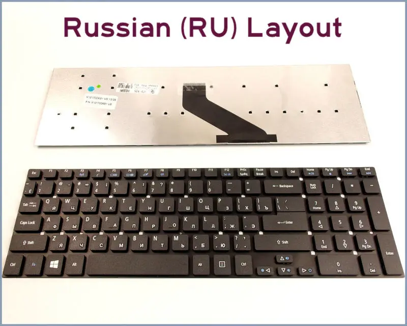 New Keyboard RU Russian Version for Acer Aspire 5755 5755G 5830 5830G 5830T 5830TG Laptop