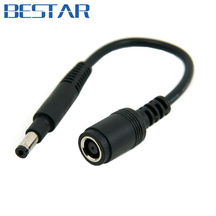 DC 7.9*5.4mm Lenovo Ultra slim DC audio Jack to HP Dell 4.8*1.7mm laptop charger Plug adapter Cable 20cm For Laptop