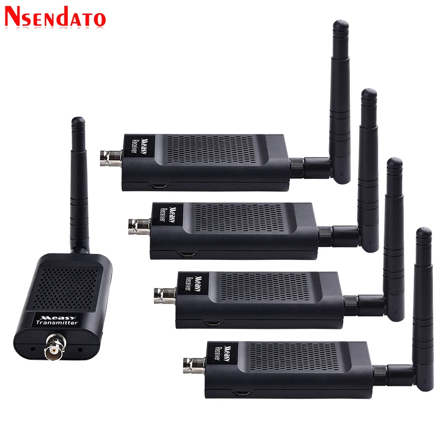 Measy Air SDI 4 2.4G/5.8G 1080P 3D 100M كاميرا صوت لاسلكية ، جهاز إرسال مباشر ، محول تمديد لجهاز HDTV