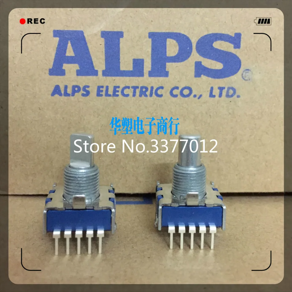 ALPS switch SRBV series Rotary band switch 10 pin 1 set of 6 audio electronic equipment signal switch knob turn 5