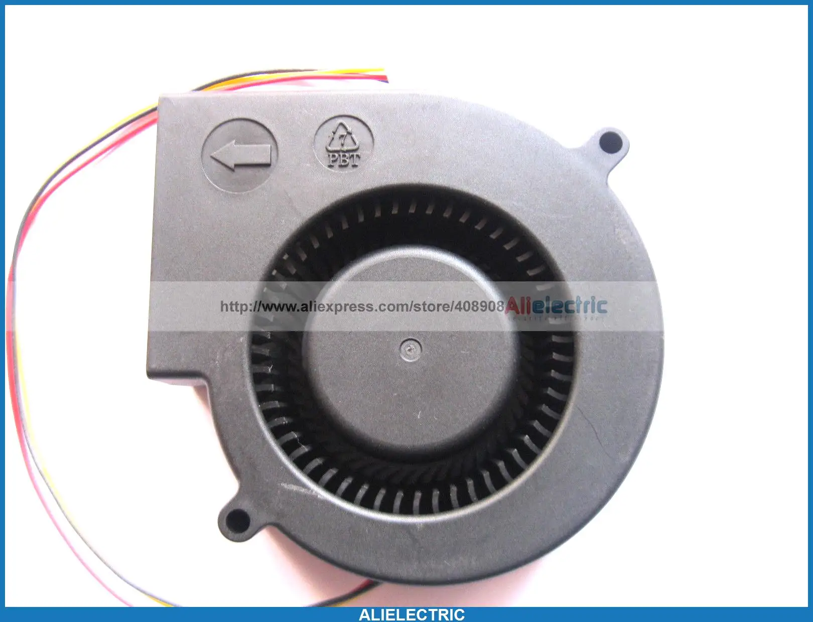 1 Pcs Brushless DC Cooling Blower Fan 9733s 3 Wires 12V 97x97x33mm