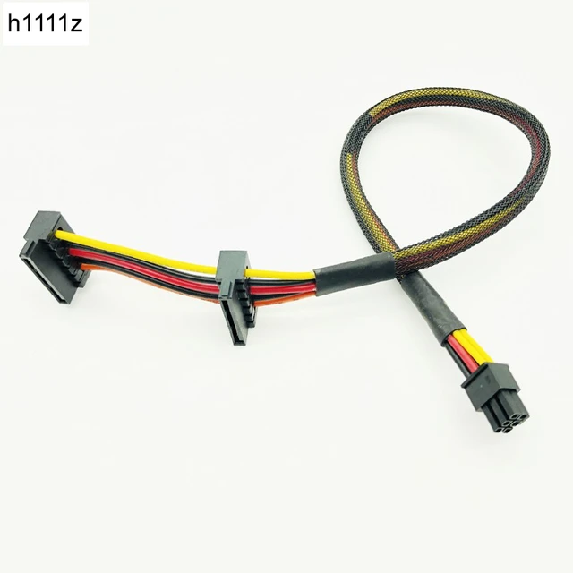 Hdd Ssd Sata Power Cable For Dell Vostro 3668 3667 3650 Sata Hard Drive Ssd Power Supply 6pin To Dual Sata Connector Adapter New Pc Hardware Cables Adapters AliExpress