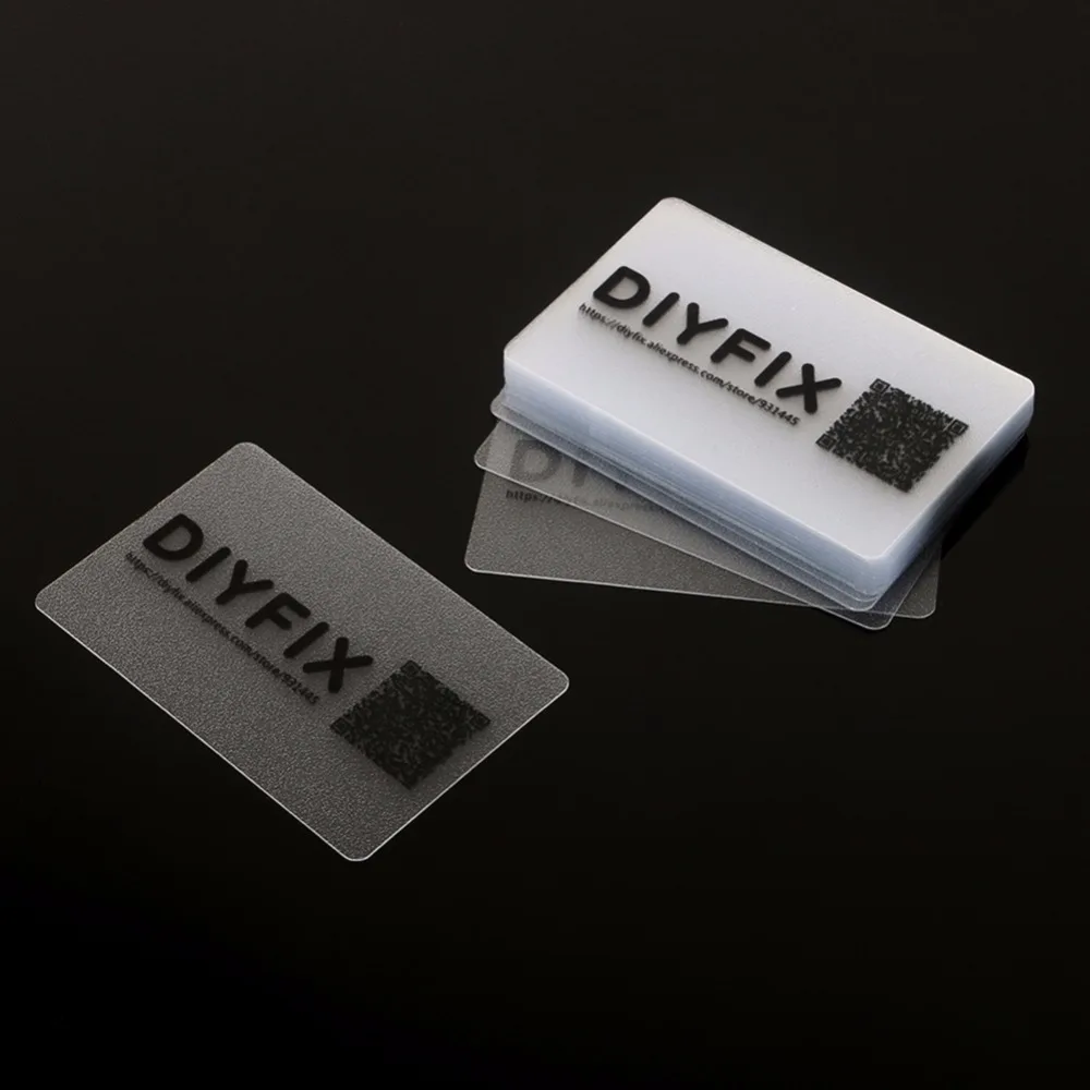 Diyfix30pcs便利なプラスチックカードこじ開けスクレーパーipadタブレット携帯電話接着スクリーン/バックハウジング修理ツール用