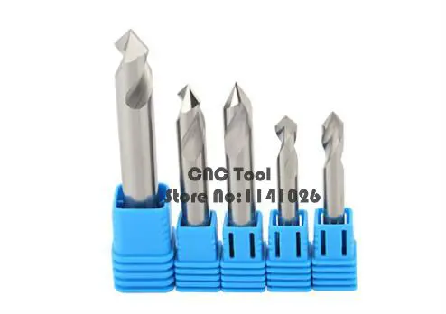 

1PCS 90 degrees of tungsten steel chamfering cutter, M2~M16 Cemented carbide 90 degree chamfer drill positioning center bit