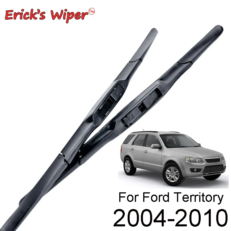 Erick's Wiper Front Hybrid Wiper Blades For Ford Territory SX SY 2004 - 2010 Windshield Windscreen Window Rain Brushes 22