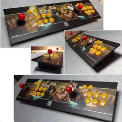 Double arcade computer game joysticks Fighters rocker lengthened USB port without delay Games boxing handle controller Gamepads