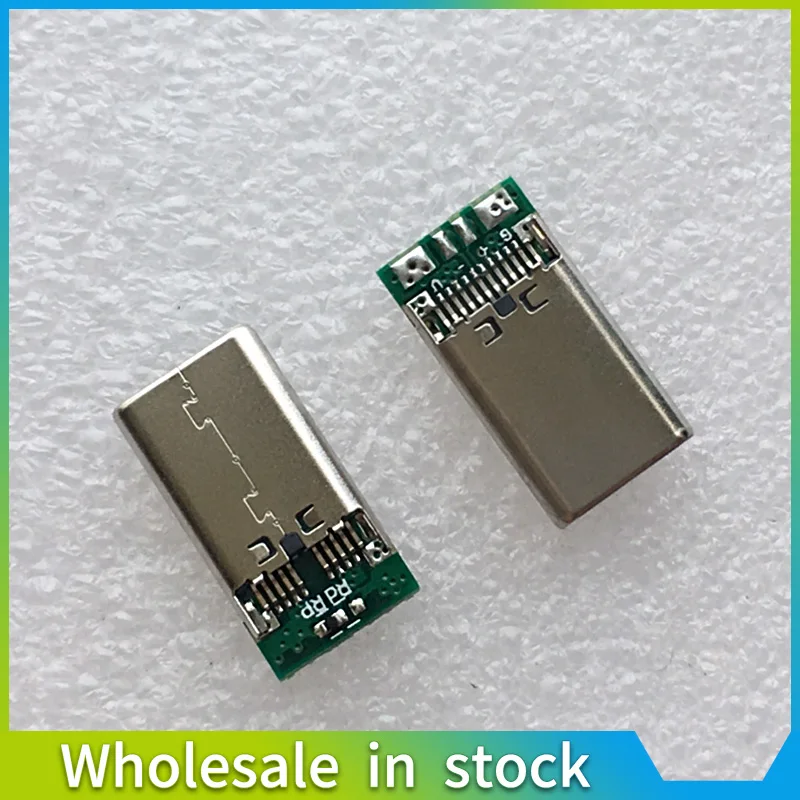 5PCS USB-3.1 Welding Male Jack Plug Connector PCB Board Plugs Data Line Terminal good quality and NEW