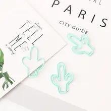 20pcs Cactus Paper Clips for Books #3