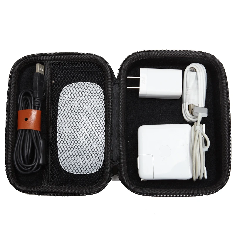 Hard drive disk case EVA Travel Carrying Protective Storage Case Bag For Apple pencil Laptop Power Adapter Mouse Accessories