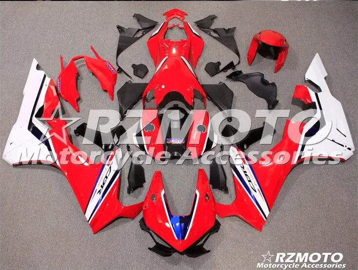 New Abs Motorcycle Fairing Fit For Honda CBR1000RR 2017 2018 Bodywork Injection mold white red ACEKITS Store No.0070