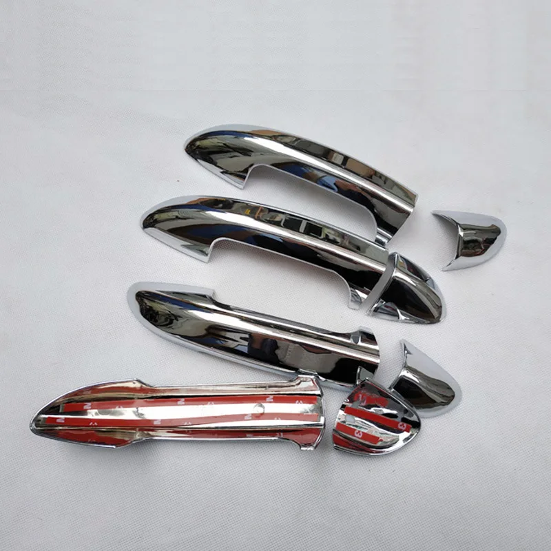 Chrome Door Handle Cover for Volkswagen PASSAT B6 B7 3c B7.5 7.5 Sedan Variant 2011 2015  ABS Plastic Car Accessories 8 Pcs