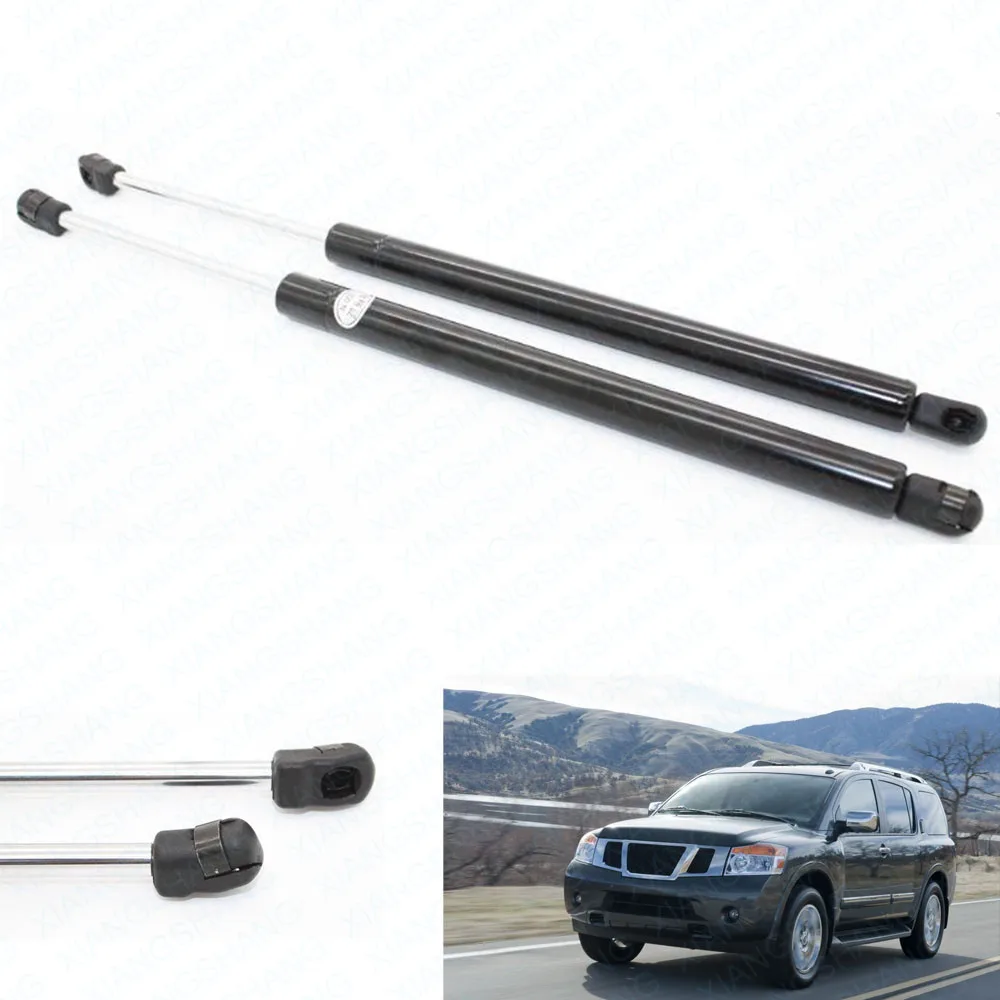 2pcs Front Hood Auto Gas Spring Struts Prop Lift Support Fits for 2004 -2010 2011 2012 Nissan Titan Sport Utility 12.72 inch