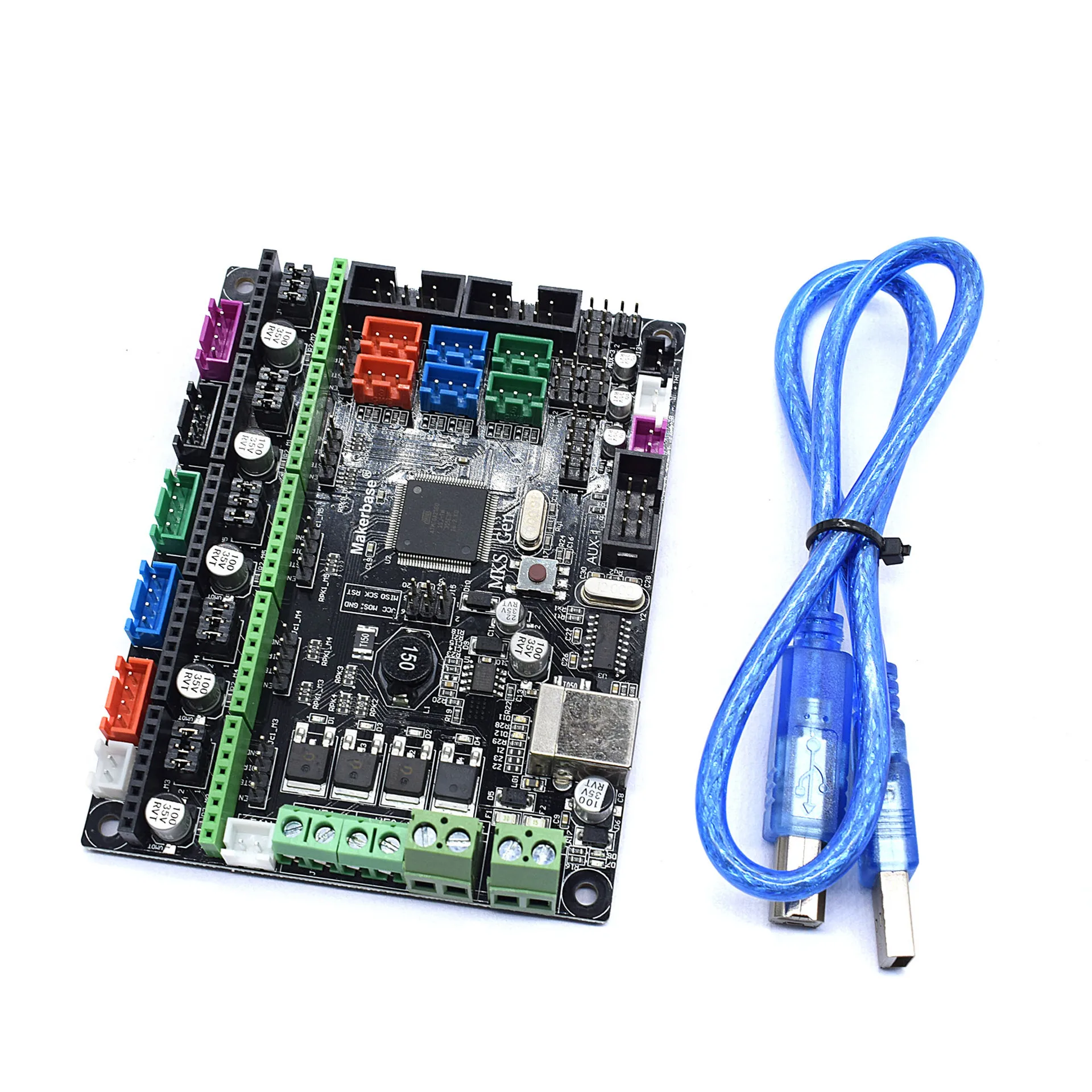 MKS Gen L V1.0 controller board integrated mainboard compatible Ramps1.4/Mega2560 R3 DRV8825/TMC2100 for tevo 3d printer parts