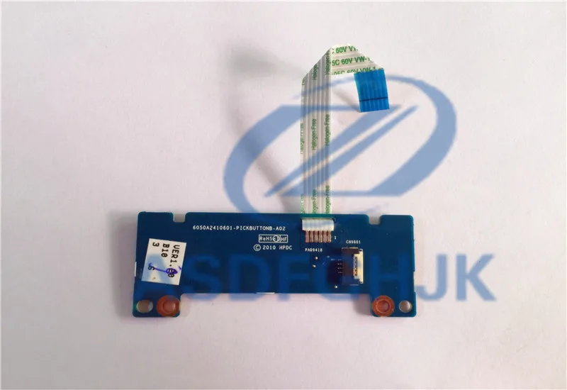 for HP ProBook 4530 s Touc FOR HP AD Mouse Button Cable Board 6050a2410601 running 100% Test ok