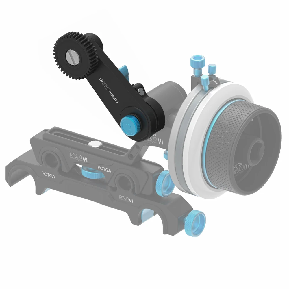 FOTGA Rocker Arm Extension for DP500III Follow Focus Rig 5D3 A7 A7IIS A7R A7RS GH4 C300 C500 RED Epic BMCC BMPCC D7000 D3100