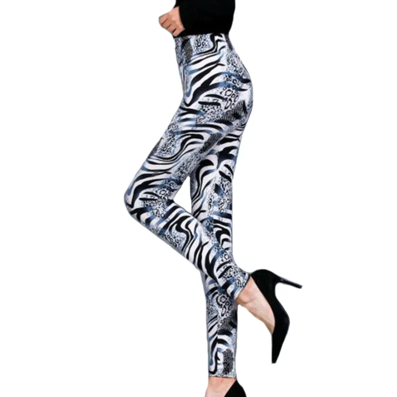 Fitness Leggings High Elasticity Workout Printing Legging Women Push Up Trousers Slim Gym Sporting Sexy Pants