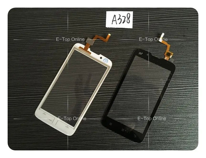 Black/White Screen For Lenovo A328 A328T Touch Screen Digitizer Sensor