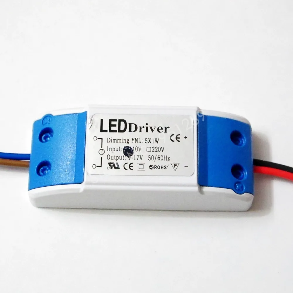 Dimmable Isolated 300mA 3-4x1W 5x1W 6-7x1W Led Driver 3W 4W 5W 6W 7W Power Supply AC 110V 220V for LED lights