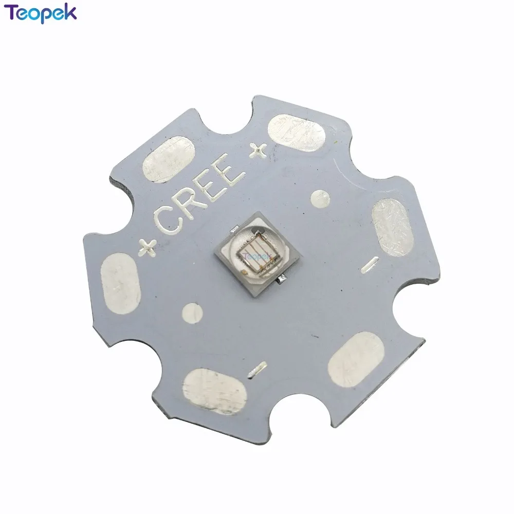 10x3 W Everlight 3535 UV Ultravioletti Viola a Colori Ad Alta Potenza LED Emettitore di Luce 380nm 395nm 420nm 8/ 10/12/14/16/20MM PCB