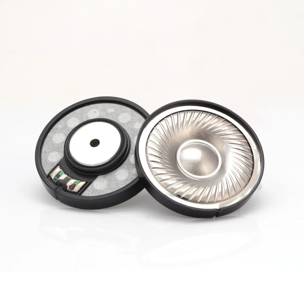 50mm speaker unit titanium membrane speaker heavy bass 1pair=2pcs