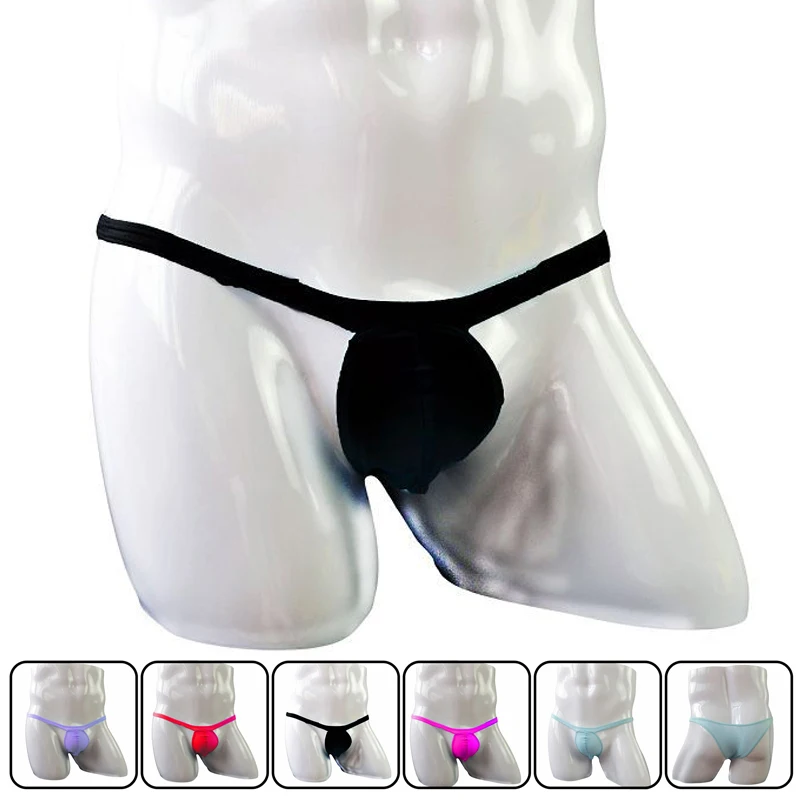 Male Mini Underpant Bikini brave person new Mens Sexy Ice Silk Underwear Briefs Men Ultra thin Transparent Comfortable Panties