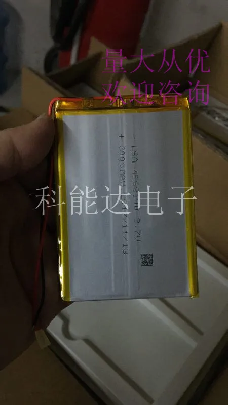 جديد بطارية ليثيوم 3.7v3000mah ليثيوم بوليمر بطارية اللوحي المحمول الطاقة 4568100