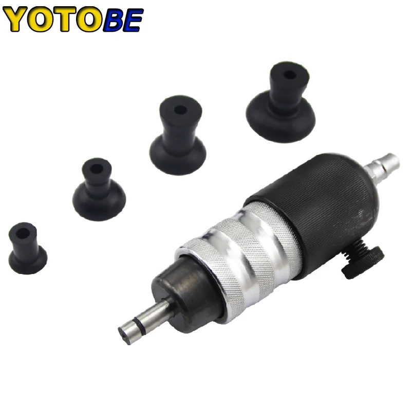 5pcs Pneumatic Valve Lapping Grinding Tool Set Spin Valve Air Operated