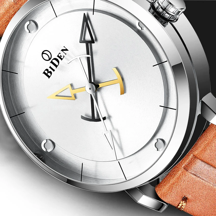 Creative Watch Men Anchor Design Pointer Hands Watches Men Sliver Black Case Military Sport Wristwatch Male relogio masculino