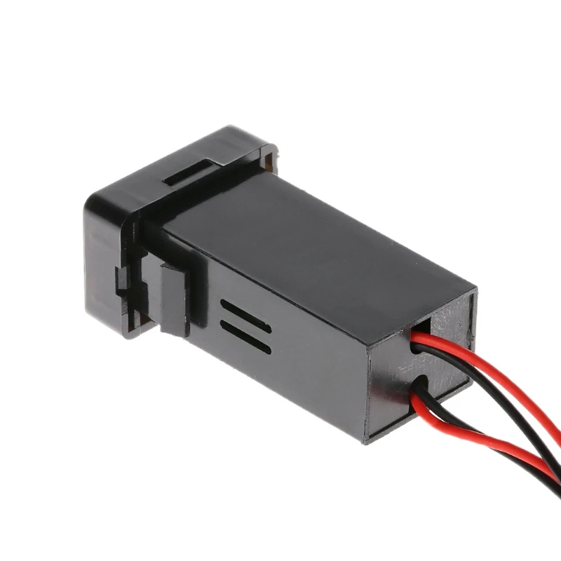 Cargador de coche 12V 4.2A Dual USB 2 puertos adaptador de mechero para Toyota Corolla