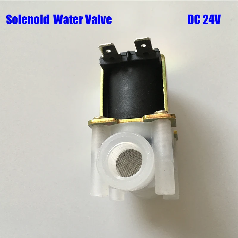 Filtro acqua A Solenoide Valvola Dell'acqua elettronico 24 V DC 1/4 "Ingresso Alimentazione Elettrovalvola per Osmosi Inversa acqua Depuratore sistema