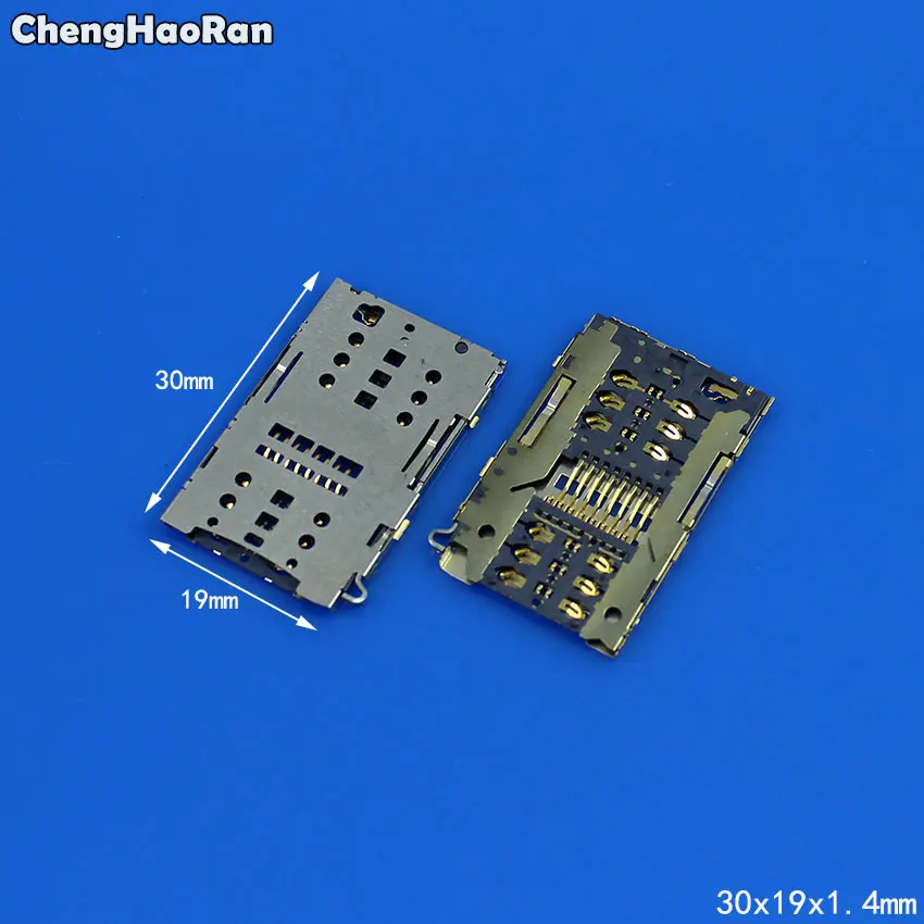 ChengHaoRan For Xiaomi Redmi 4A 3 3X 3S Pro Note 4 3 Mi Max Sim Card Tray Reader Module Slot Holder Socket Replacement