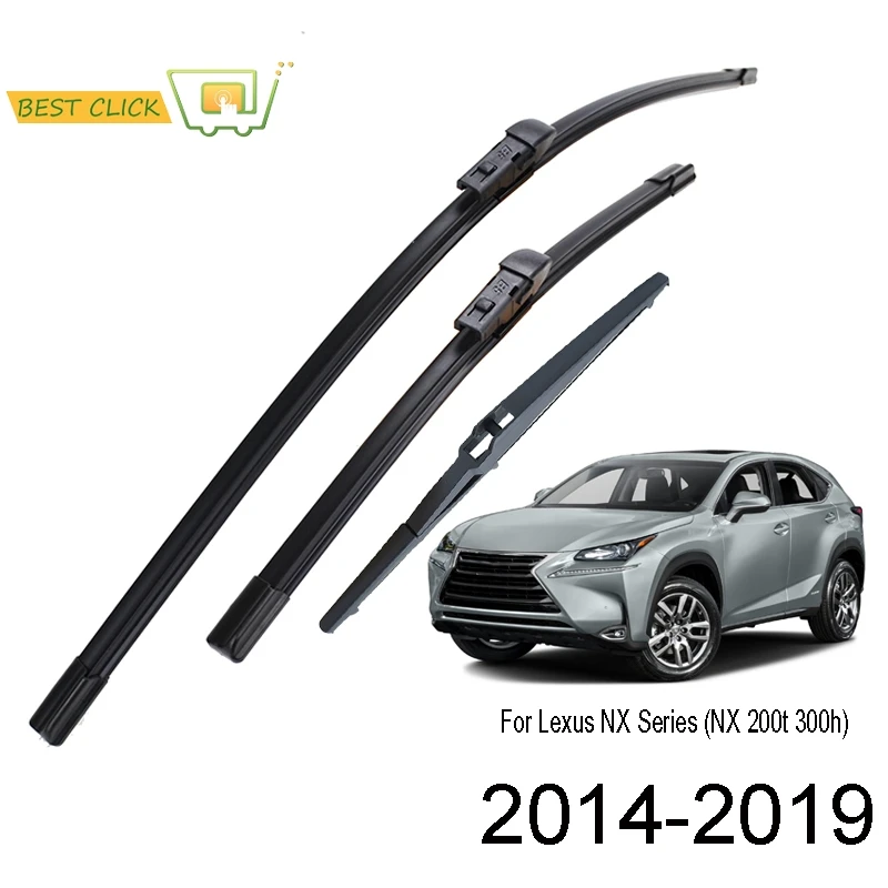 Misima Windshield Windscreen Wiper Blades For Lexus NX Series NX200 NX200t NX300h 2015 2016 2017 2018 2019 Front Rear Wipers