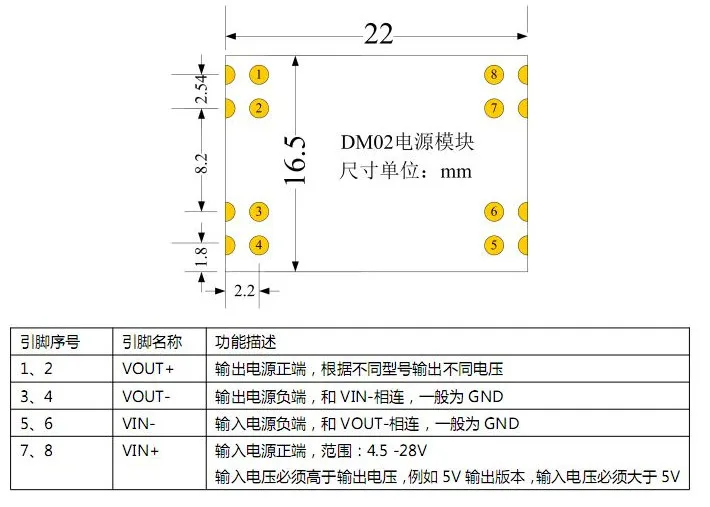 السفينة حرة 10 قطعة جودة شريحة أصلية DCDC وحدة الطاقة/5 فولت الناتج الثابت/3A وقت طويل كبير الحالي DM02-5 وحدة امدادات الطاقة