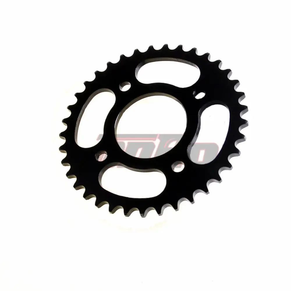 TDPRO 37T/41T/46T/56T Motorcycle Chain Sprockets Rear Back Sprocket Cog For 420/428/520 Chains 110cc 125cc 140cc Dirt Pit Bike