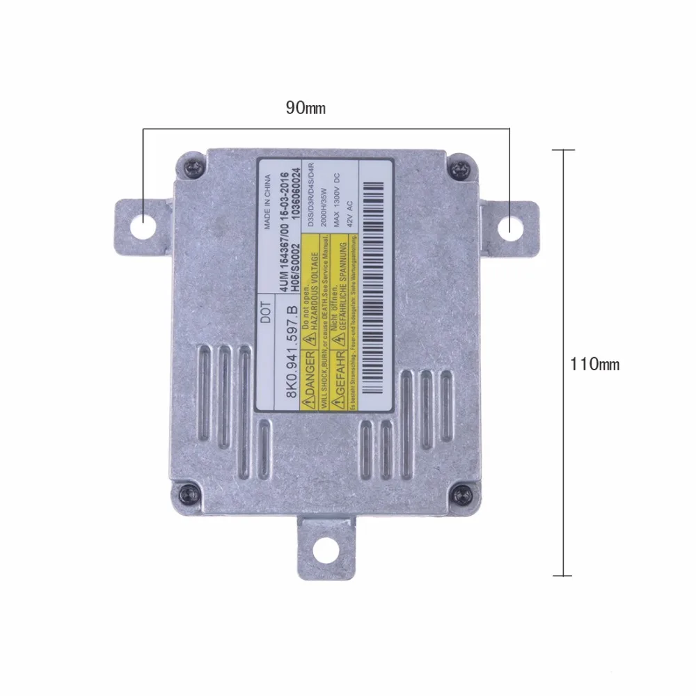 USED HID XENON BIXENON BALLAST D3S D3R D4S D4R For AUDI Q7 FACELIFT 1300V DC/42V AC [QP376]