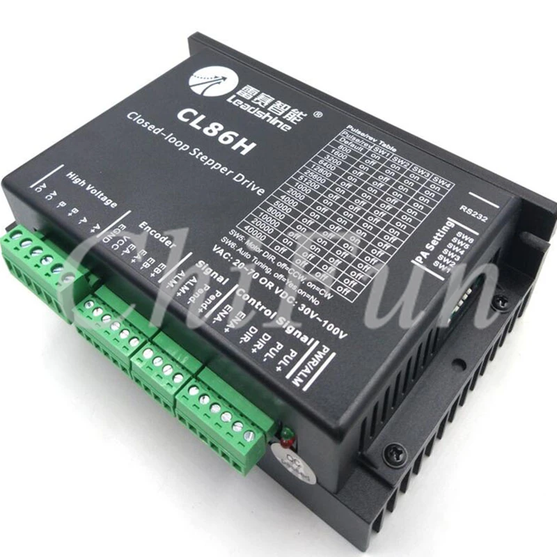 

Original Leadshine CL serial close loop stepper motor driver CL86H 2 phase input voltage VAC20-80V current 2-8A