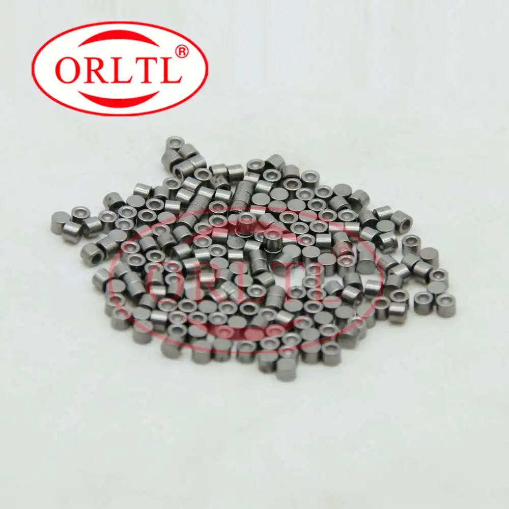ORLTL 10 PCS F00VC21001 Fuel Injector Ball Seat 1.34mm F 00V C21 001 F00VC21002 1.5mm For Bosch Diesel Injector 0445110/0445120
