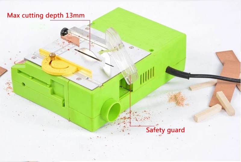 MINI Electric Table Saw Multifunctional Circular Saw Household Wood Saw Woodworking Lathe Electrical Cutting Saw Cutting Tool