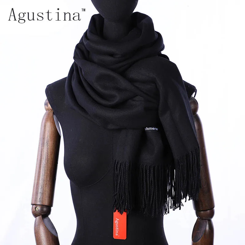 Women cashmere scarf winter scarfs shaw lhijab luxury pashmina schal scarves brand sjaal echarpe valentine\'s day poncho oversize